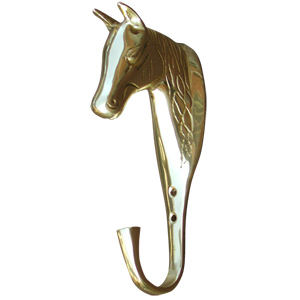 168054 - APPENDIBRIGLIA a testa di cavallo col.ottone