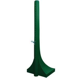 169000V - PILIERE SEMPLICE IN POLIETILENE VERDE cm 52x55x170 h