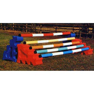 169085 - BLOCCO MULTI JUMP PER TRIPLICE IN POLIETILENE mm 840x610x305