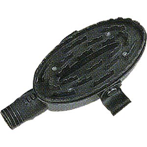 170566 - STRIGLIA PER ASPIRATORE NERA ATTACCO DIAM.MM.35